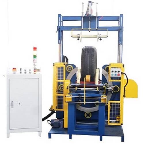 cheap coil wrapping machine for packing tyre