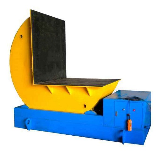 Electrical mold flipper and mold tipper machine