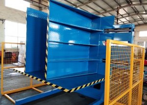 Pallet tipper and pallet flipper machine for sale