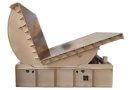 Mold flipper, mold turner, mold upender