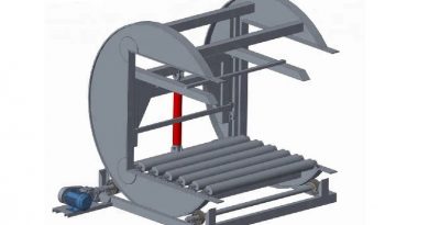 Plywood panel flipper turnover machine-min