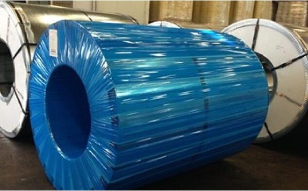 VCI film for wrapping steel coils