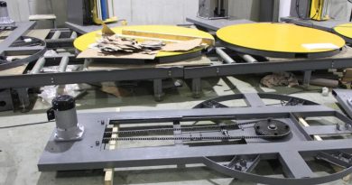 turntable pallet stretchwrap machine