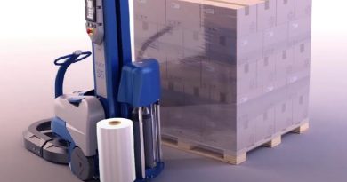 robotic pallet wrapping machine